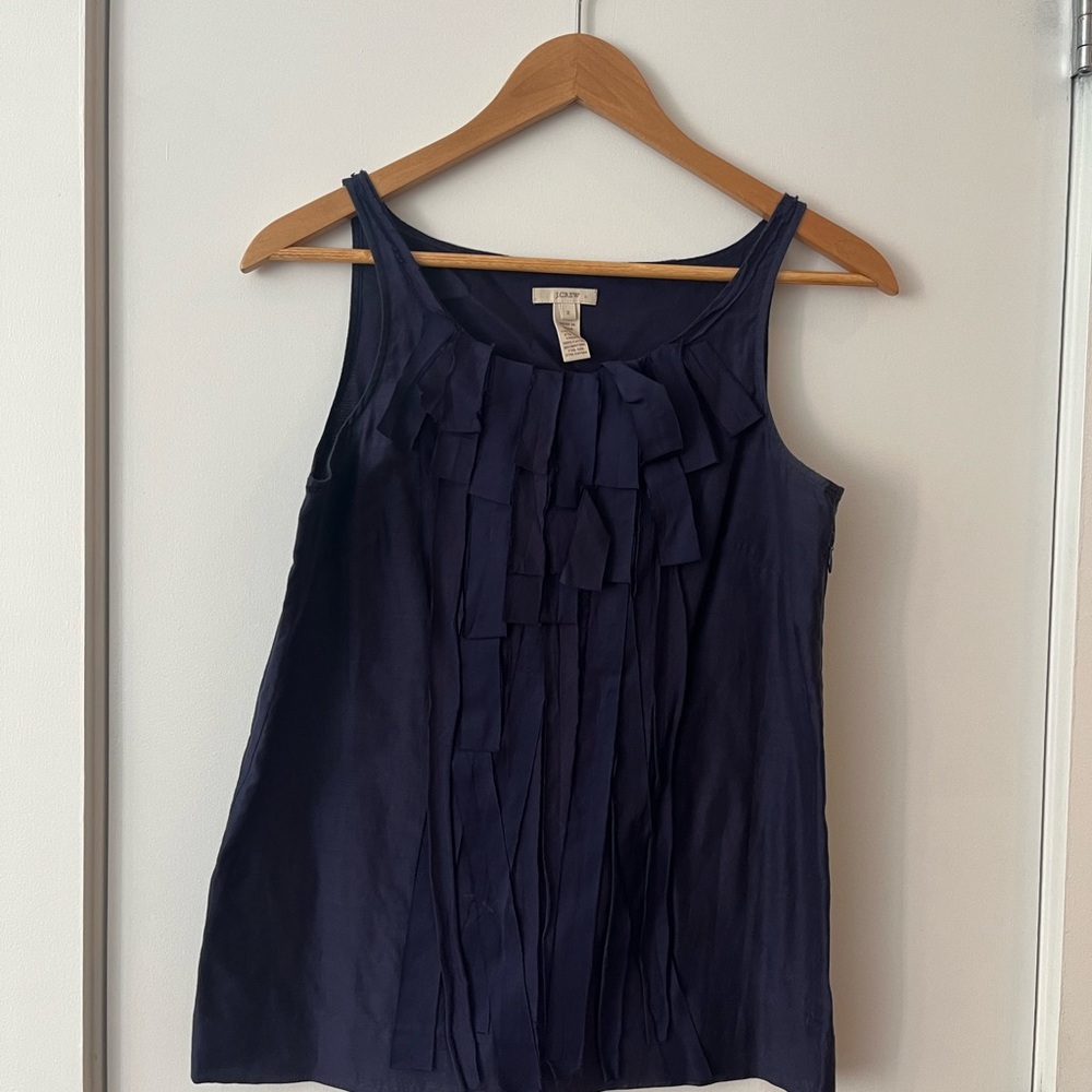 JCrewWomen's Navy Sleeveless Top